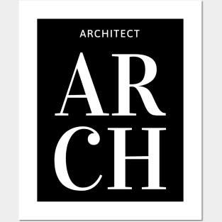 Architect, Text design Posters and Art